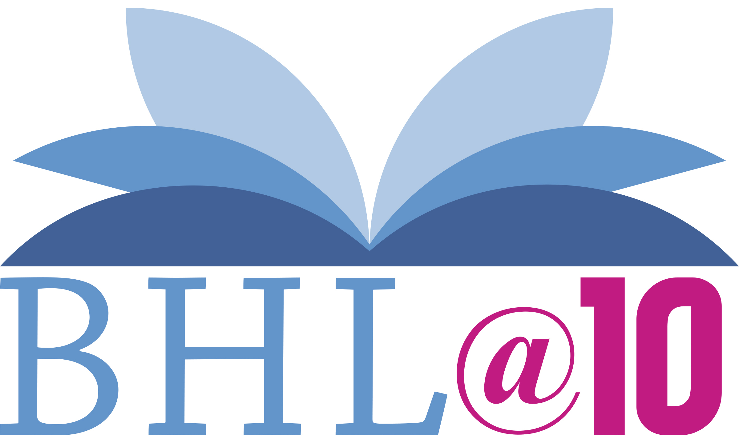 BHL at 10 logo