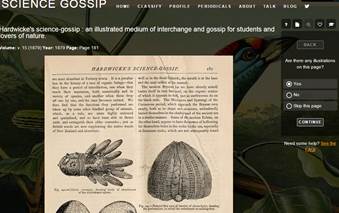 Science Gossip homepage