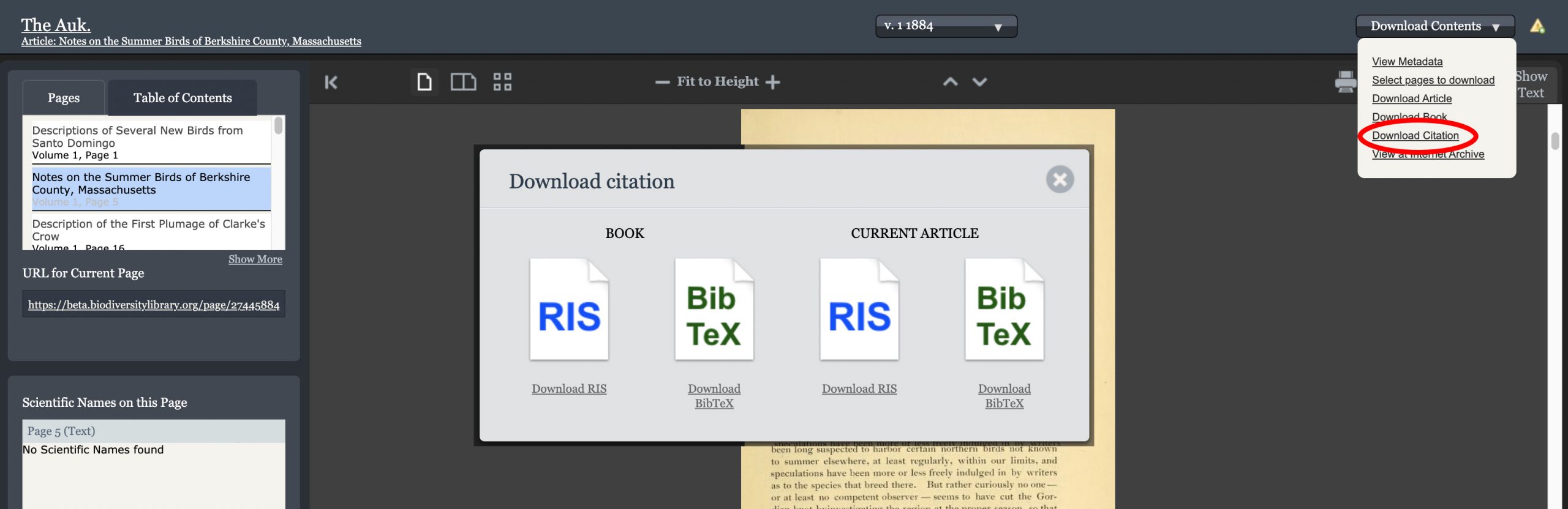 Updates To Bibliography Pages In Bhl Biodiversity Heritage Library