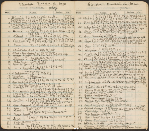 Scan of brewster's journal