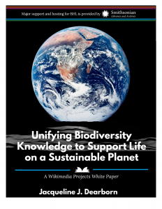 Unifying biodiversity knowledge to support life on a sustainable planet